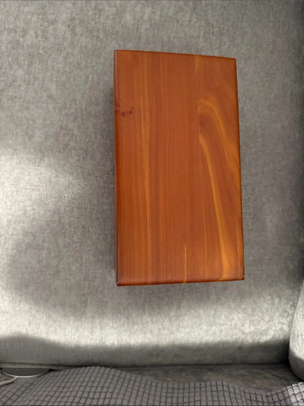 Lane Wooden Keepsake Box - Natural Wood Tones